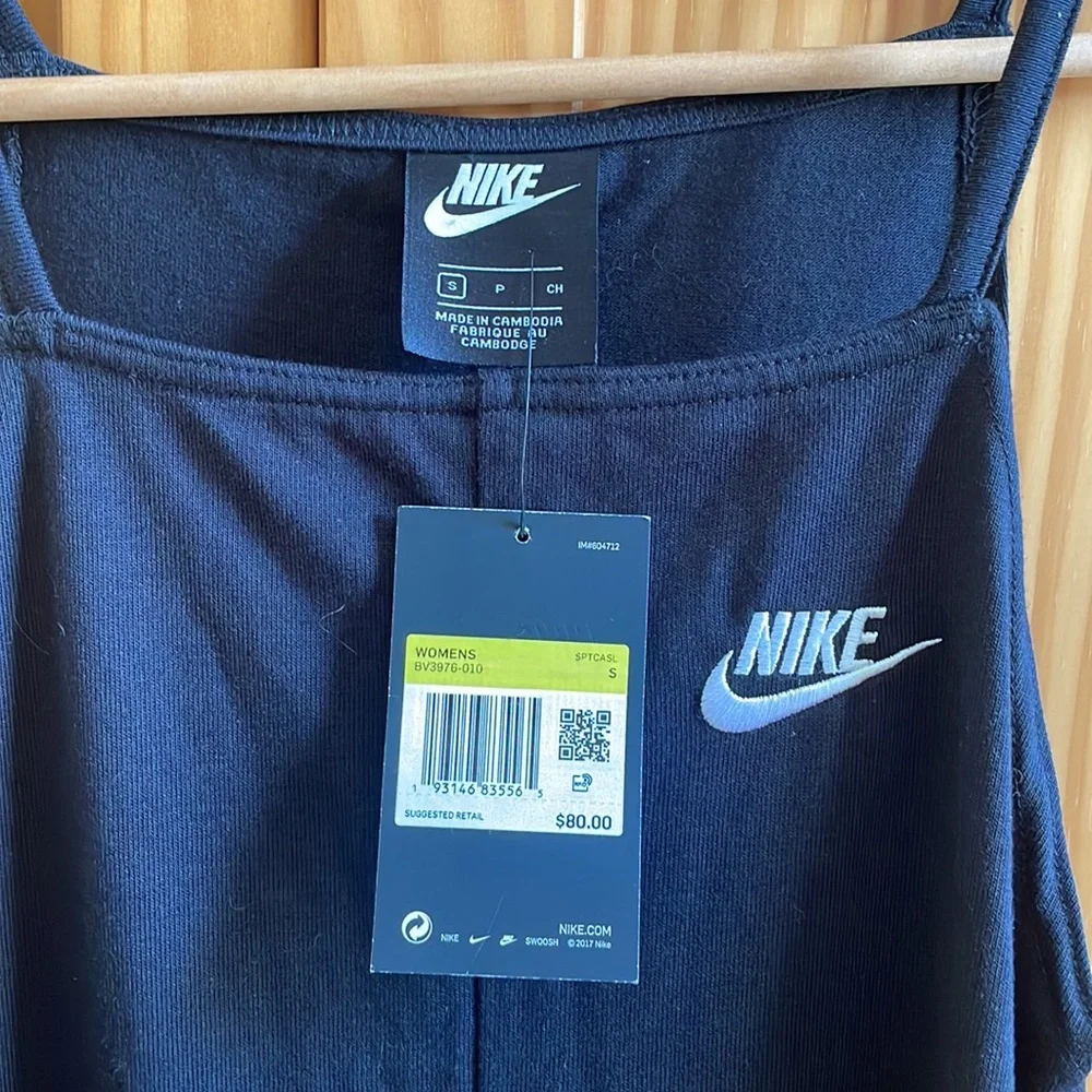 Nike Sportswear Cropped Jumpsuit Romper - Small - NWT